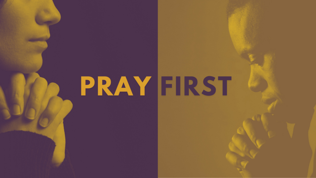 Pray First Logo